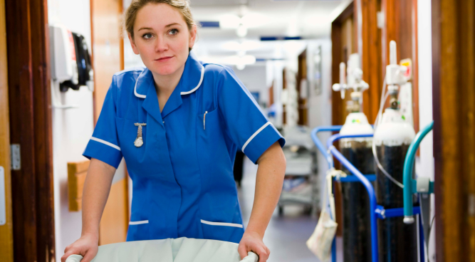 Negligent hospital laundry compensation UK